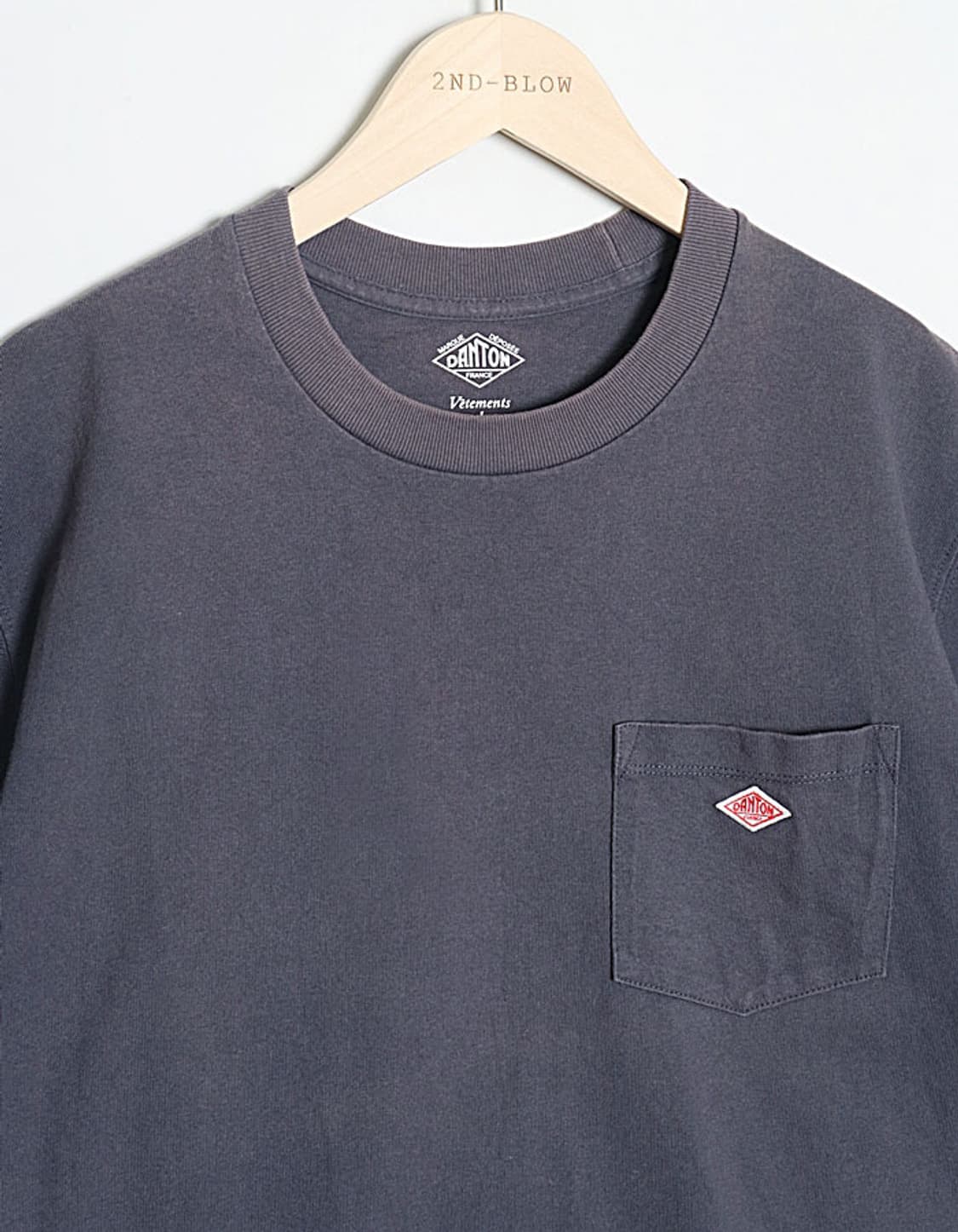 DANTON Fade Pocket T-Shirts 상품이미지2