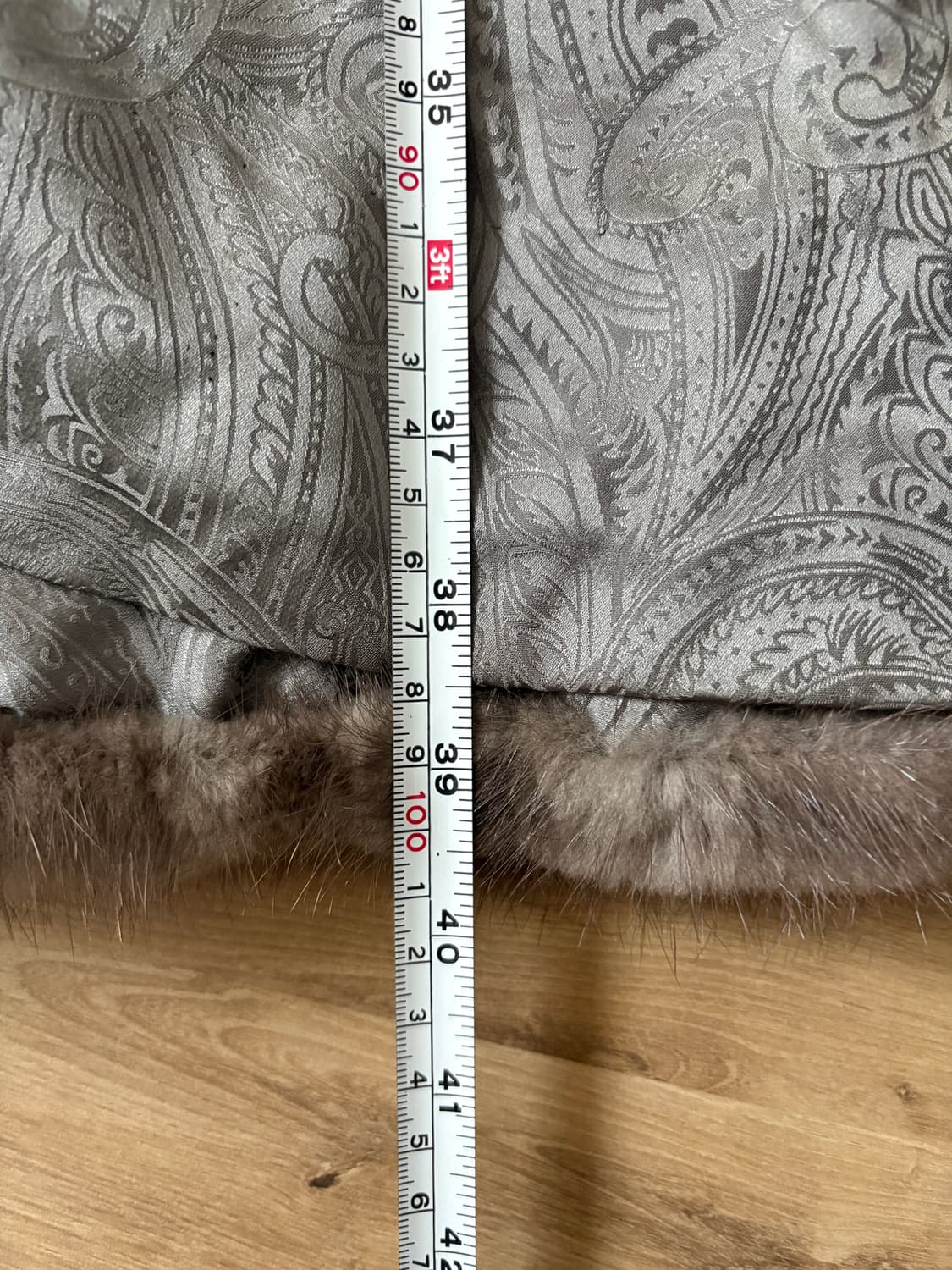 그레이빛 밍크코트 리얼퍼코트 상품이미지5