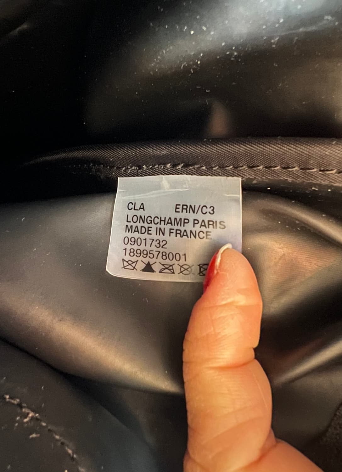 롱샴 르플리아쥬 블랙 빅숄더백 토트백 상품이미지10