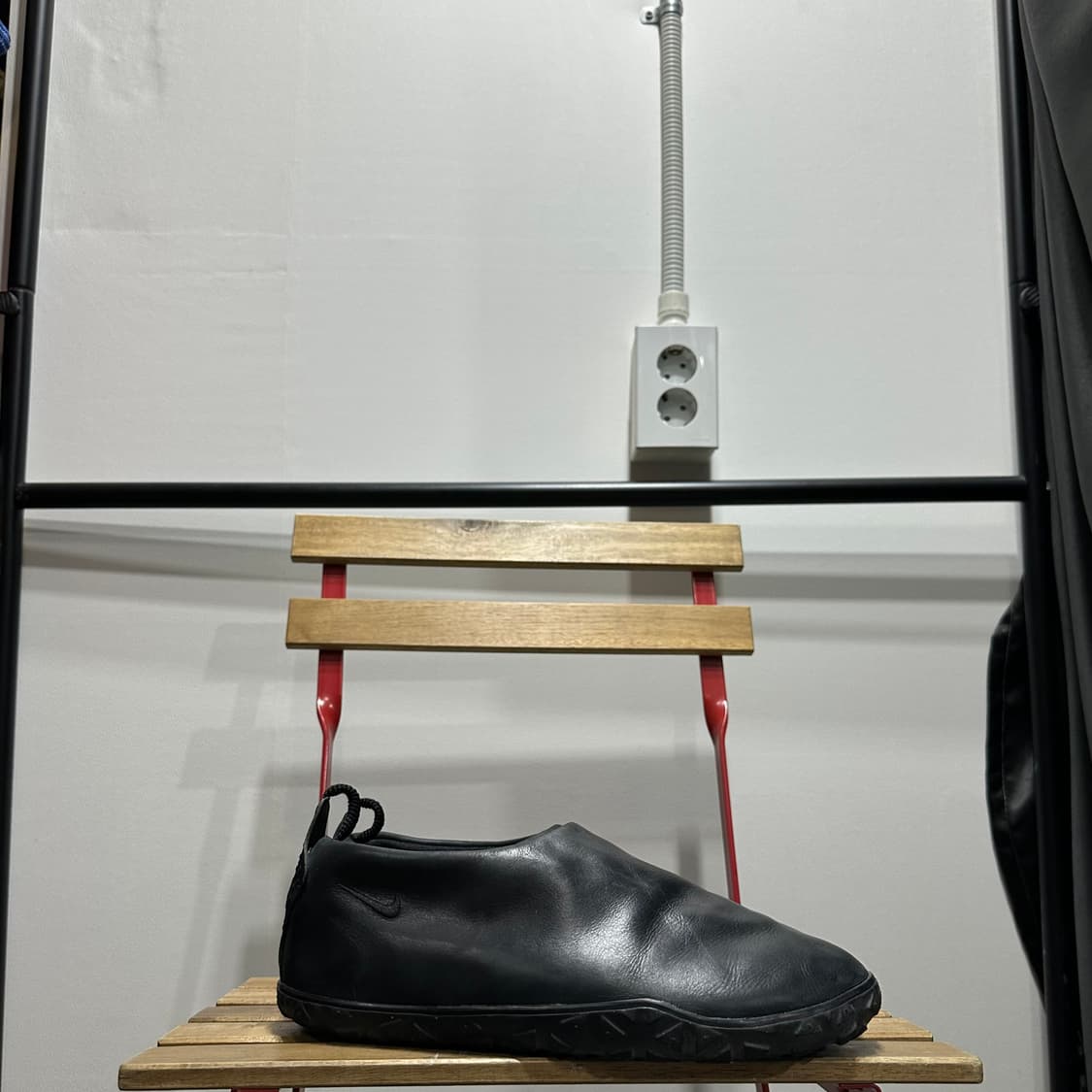 290) 나이키 운동화 남성 남자 슬립온 ACG 목 레더 블랙 상품이미지1