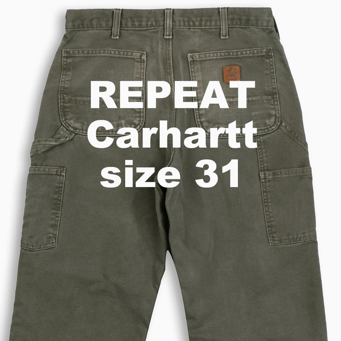 빈티지 칼하트 싱글니 워크 팬츠 31 인치 CH0113302 상품이미지1