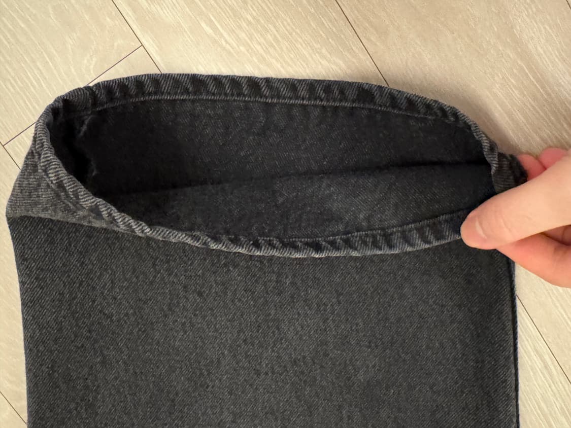 오베이 빅윅 데님팬츠  34 사이즈 ( 거의 새상품) 상품이미지3