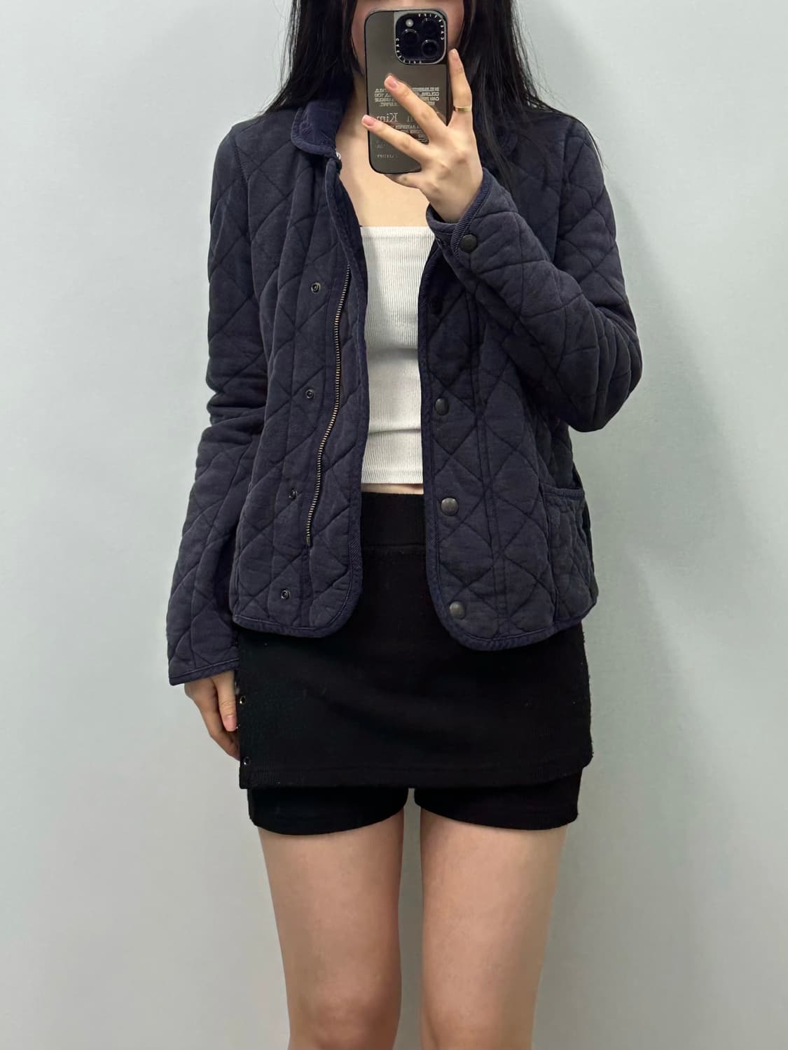 폴로 진스 네이비 퀼팅 자켓 상품이미지2