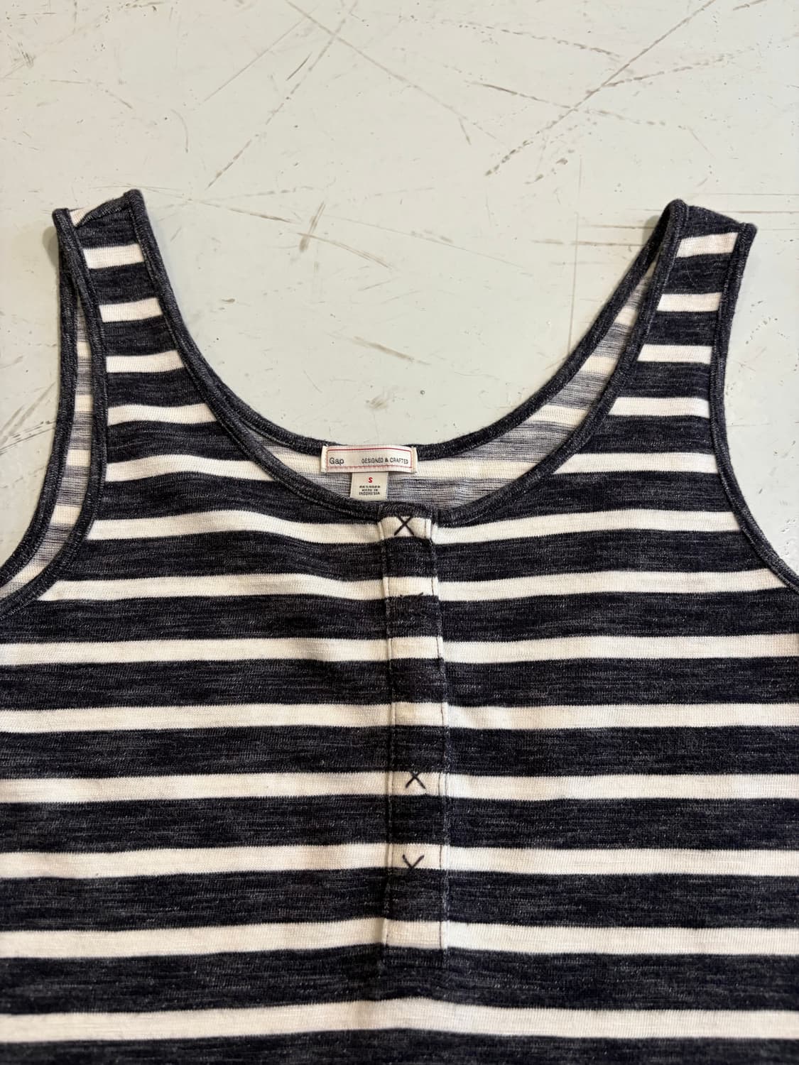 Gap 스트라이프 슬리브리스 원피스 상품이미지4