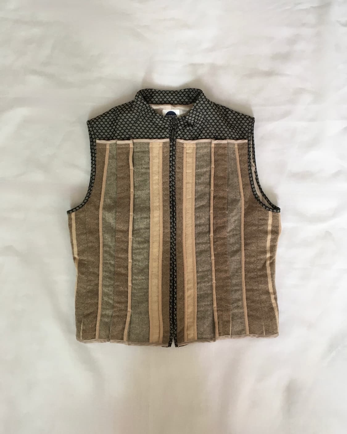 Hiroko Bis zip up vest 상품이미지1