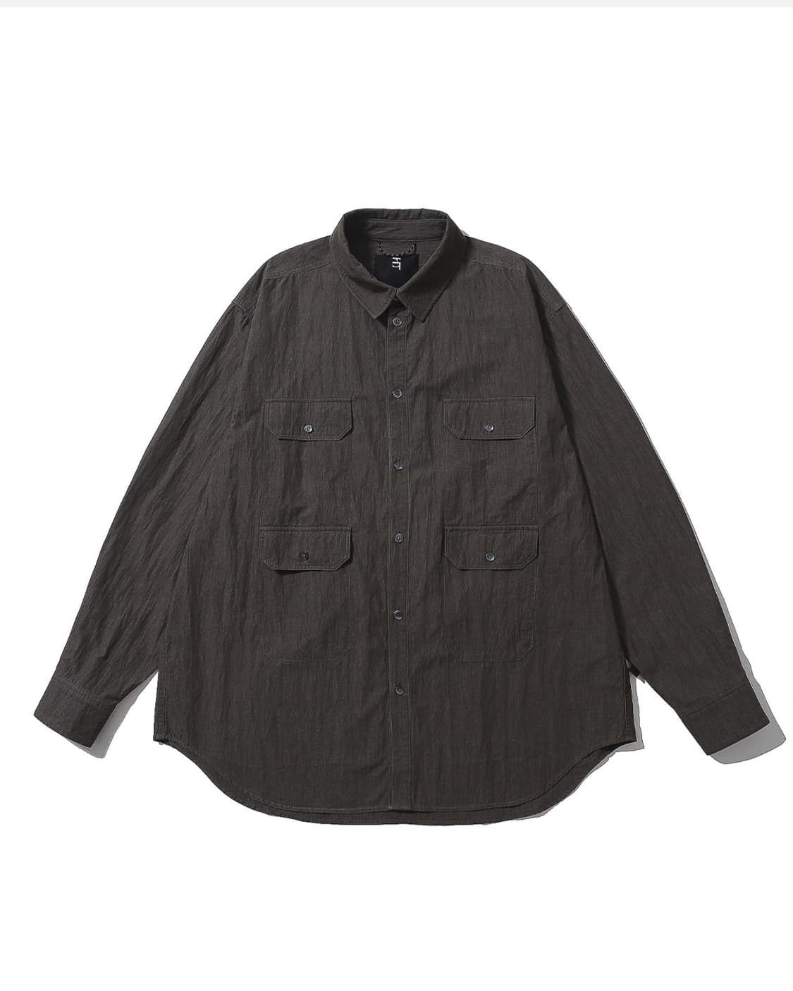 Huton 23fw WIDE TYPEWRITER SHIRT 상품이미지1