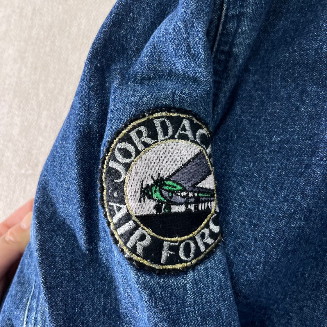 100 아메리칸 빈티지 데님 청자켓 상품이미지5