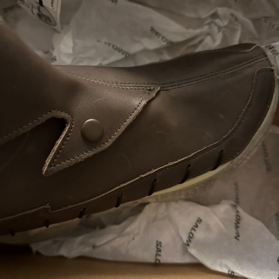 살로몬 x 란라 SKOR 블리치드 샌드 알파파 245 상품이미지8