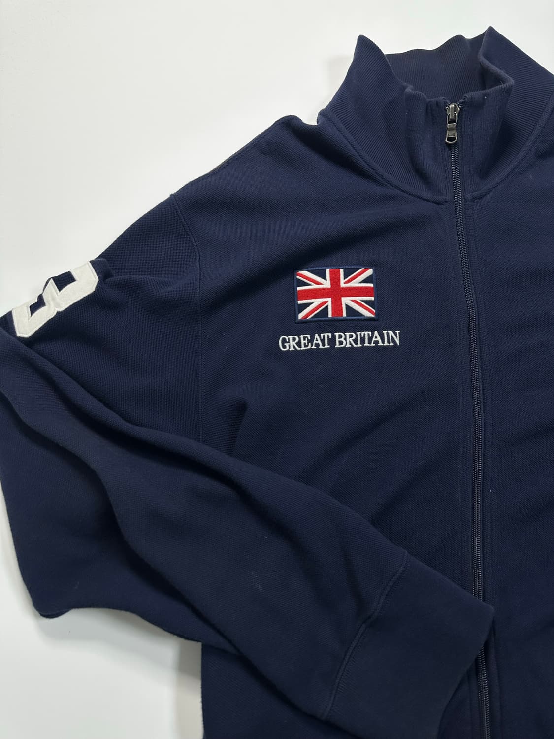 폴로 빅포니 브리튼 집업 네이비 상품이미지2