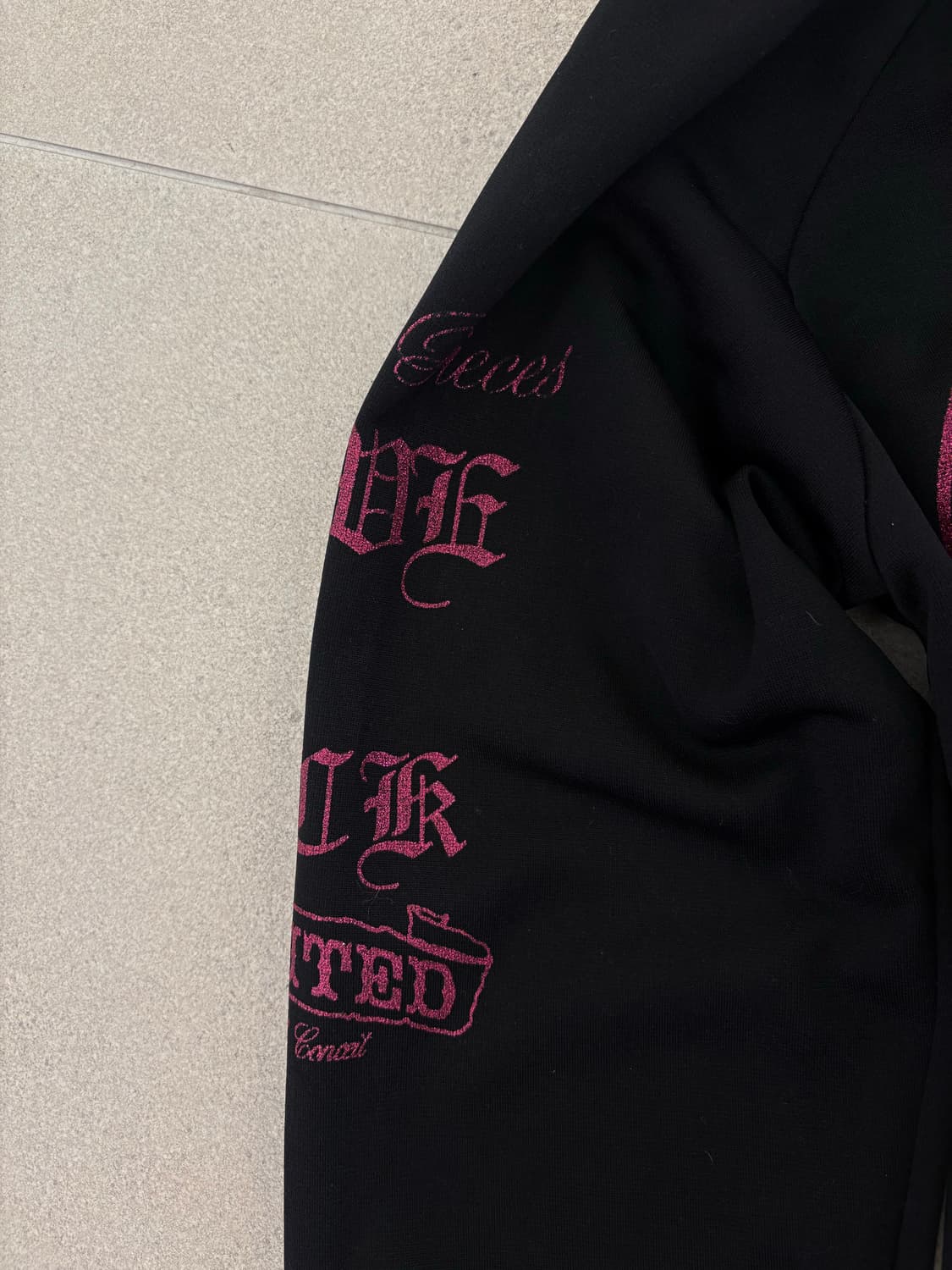 블랙 글리터 윙 져지 상품이미지6