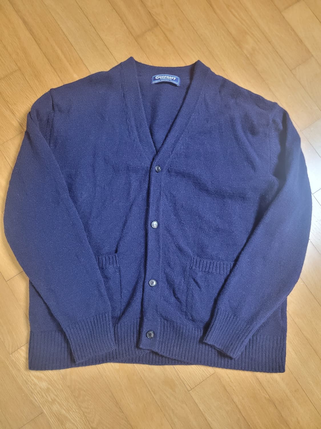 건지울른스 v넥 가디건 xxl 상품이미지1