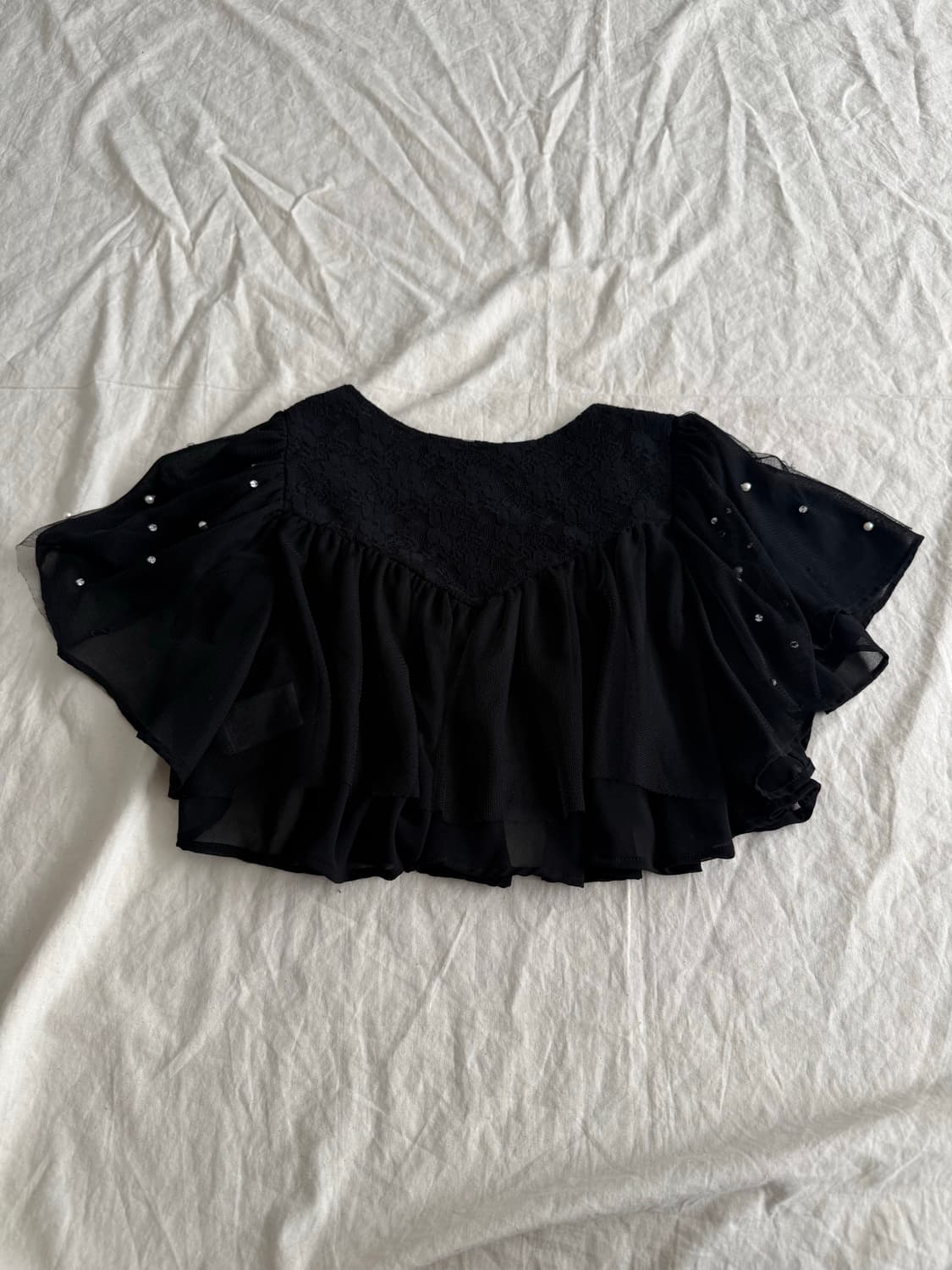 블랙 페어리 러블리 긱시크 볼레로 상품이미지5