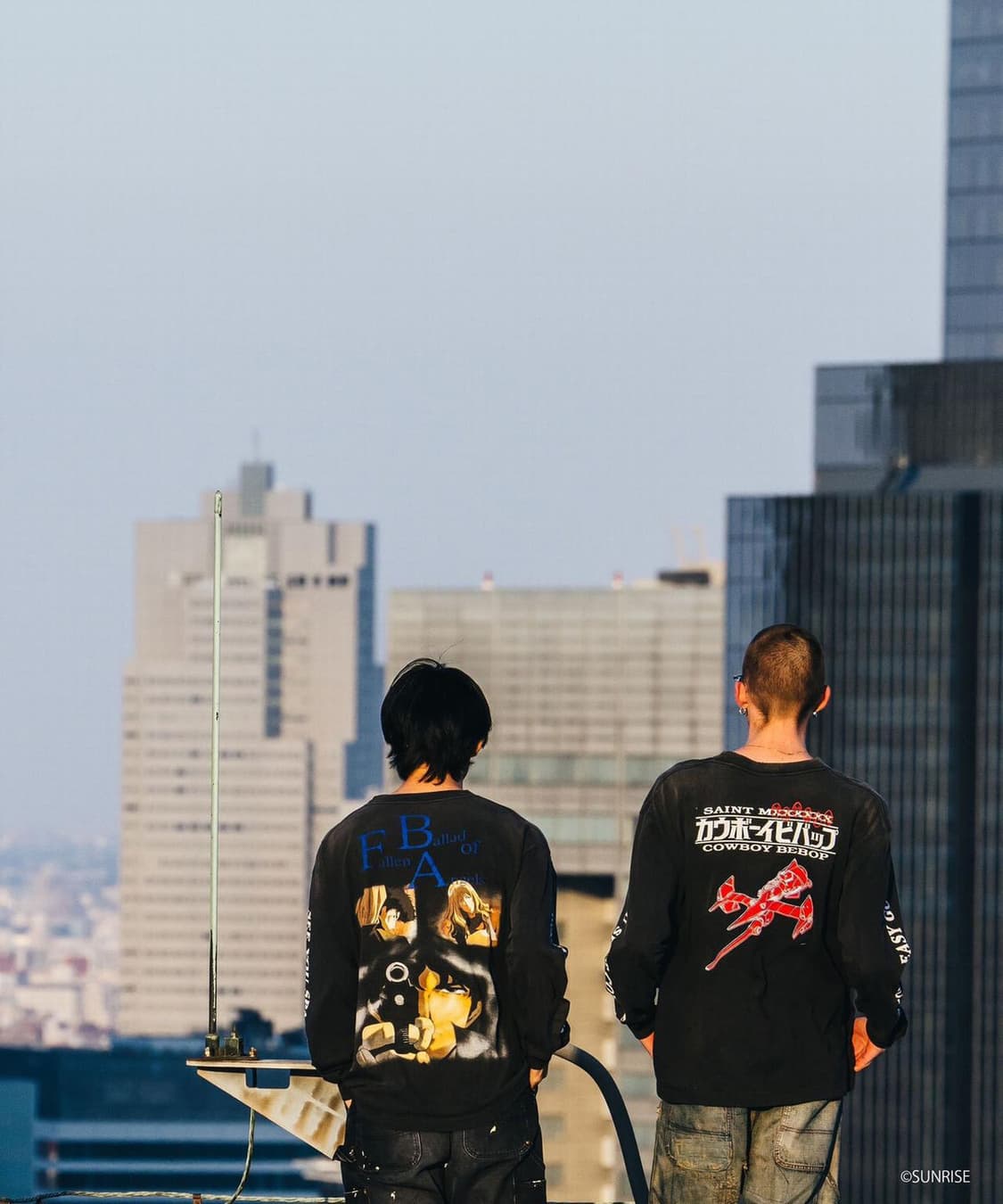 [L,XL] 세인트 미카엘 x 카우보이 비밥 긴팔 상품이미지7