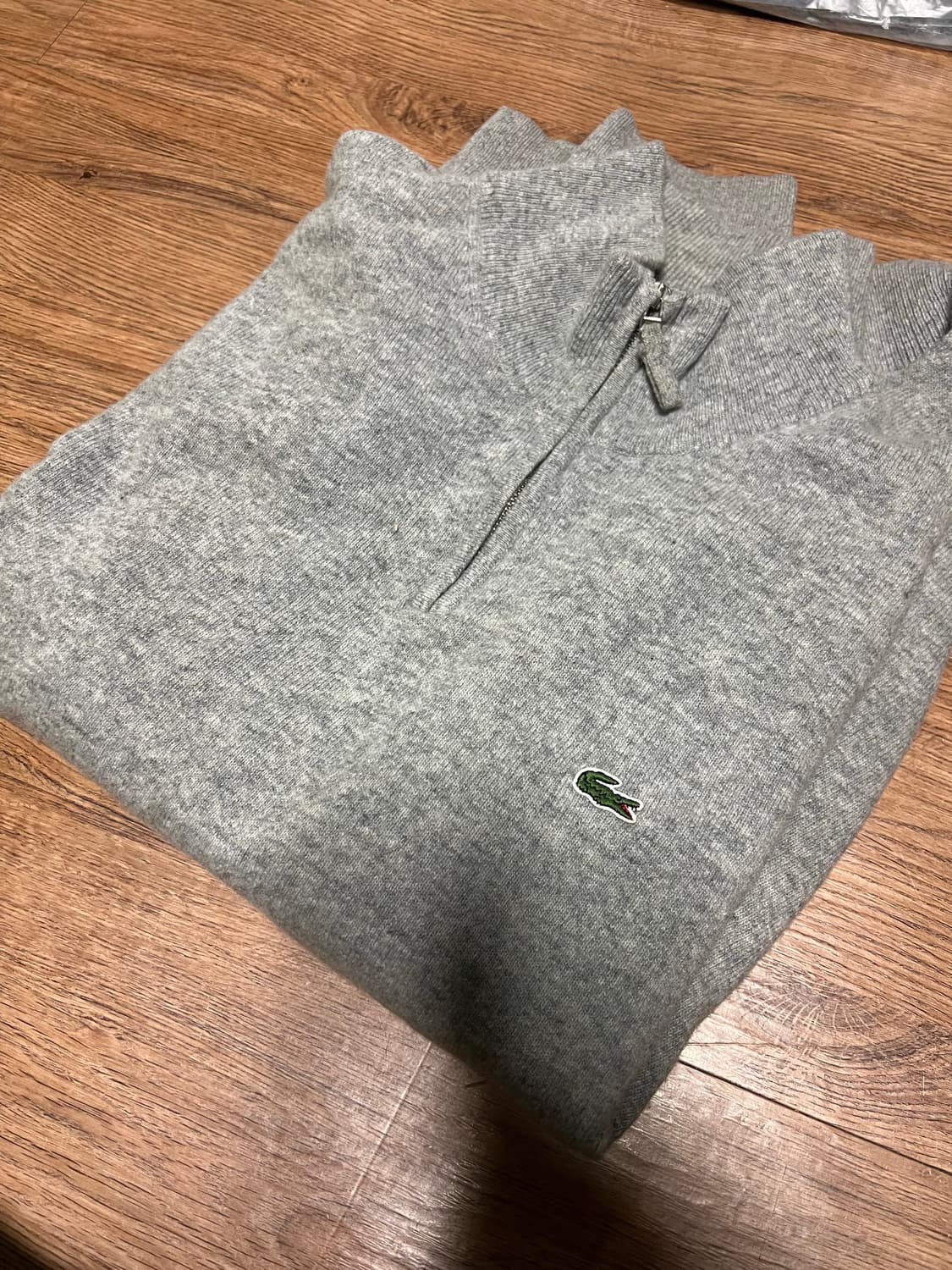 라코스테 집업 니트 XL 상품이미지1