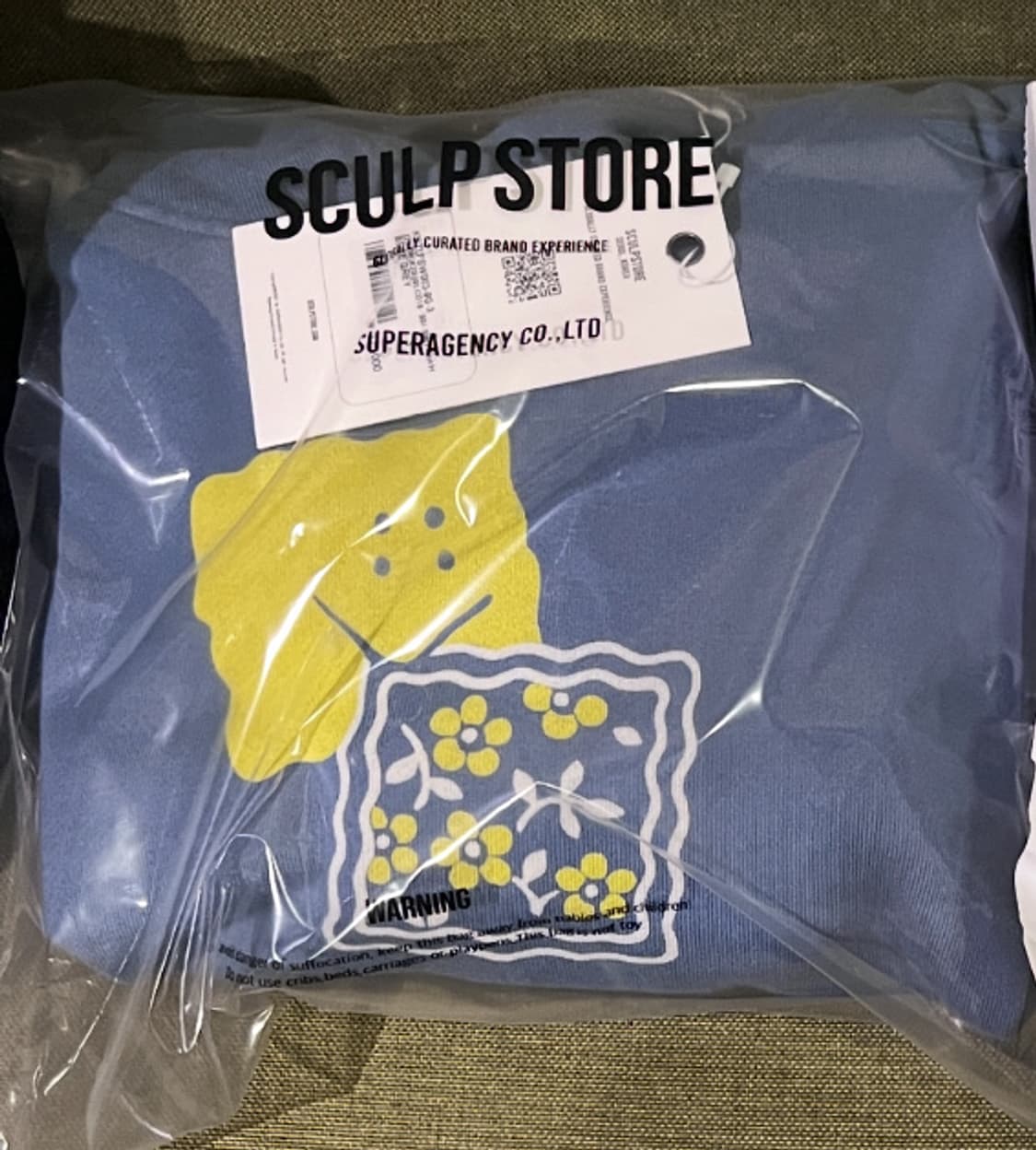 kapital sweater knit hoodie blue grey  상품이미지1