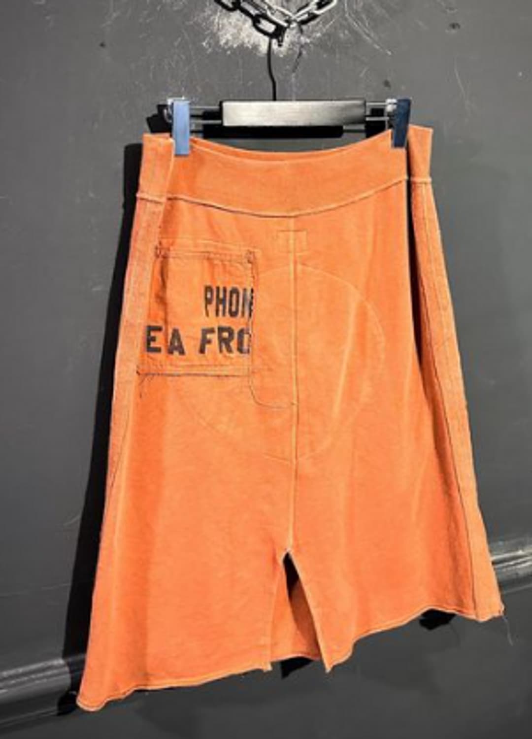 ORANGE SWEAT MIDI SKIRT 상품이미지3