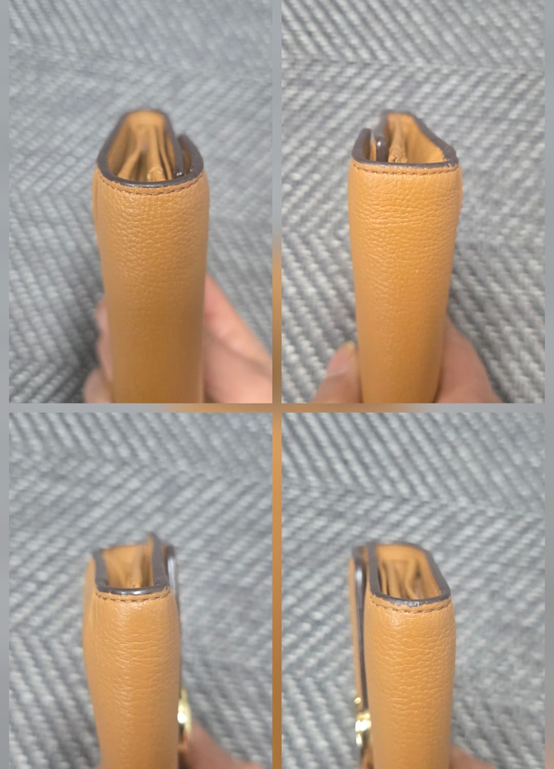 쿠론 C 반지갑 브라운 상품이미지5