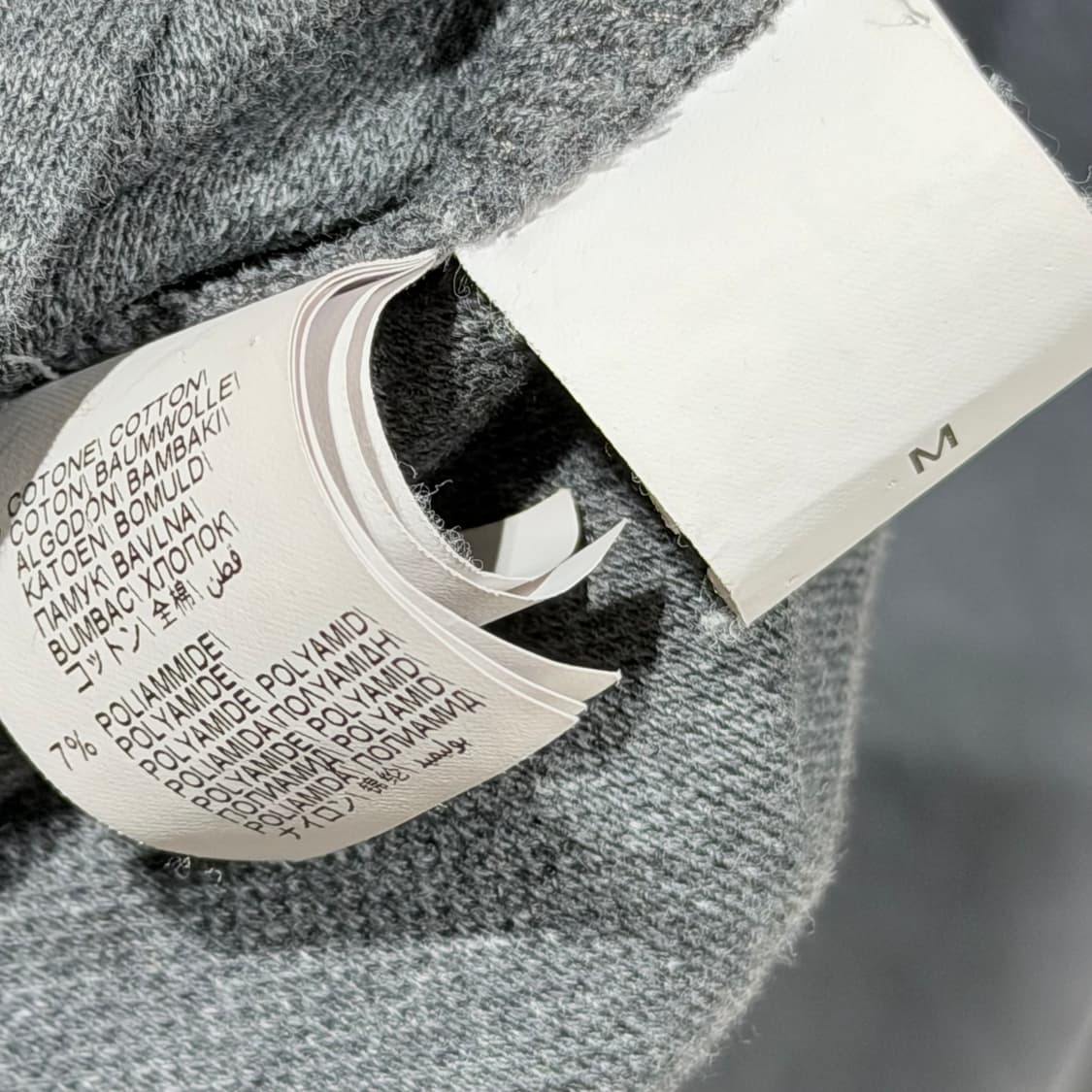 (A+/M,XXS) / 브루넬로쿠치넬리 코튼 그레이 집업 팬츠 셋업 상품이미지4