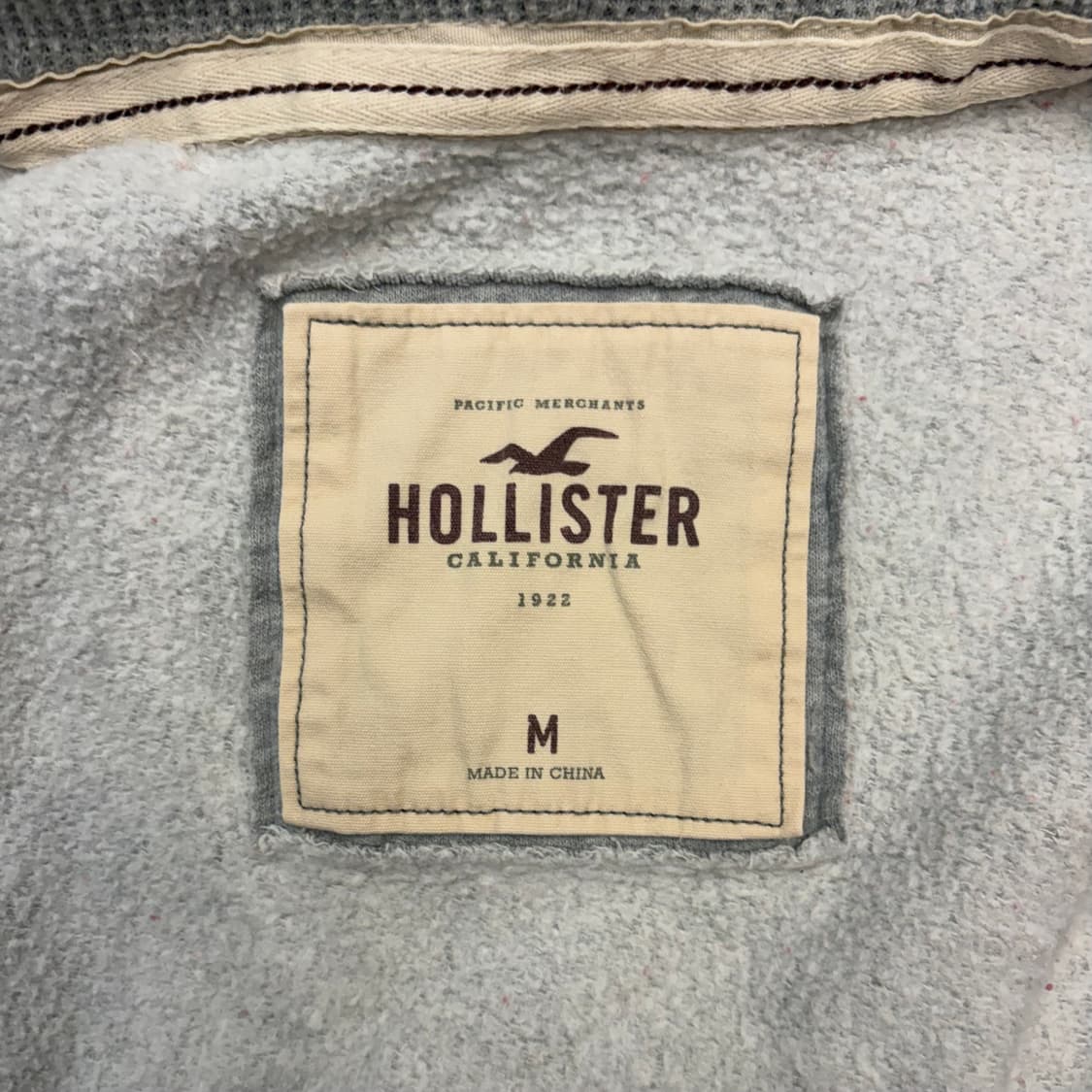 홀리스터 그레이 후드집업 M 상품이미지5