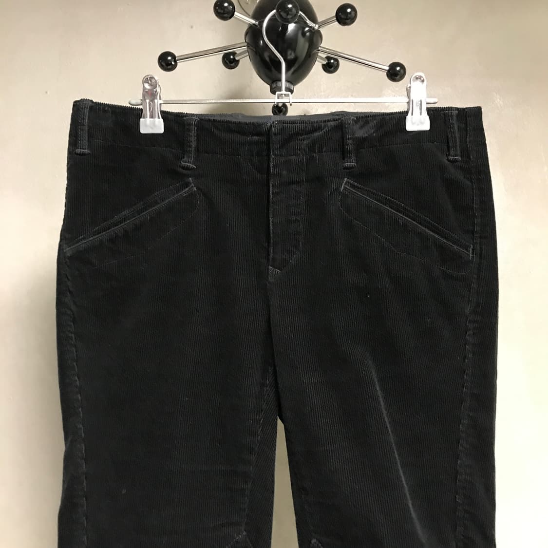 폴로 랄프로렌 코듀로이 팬츠 블랙 4(W) 상품이미지2