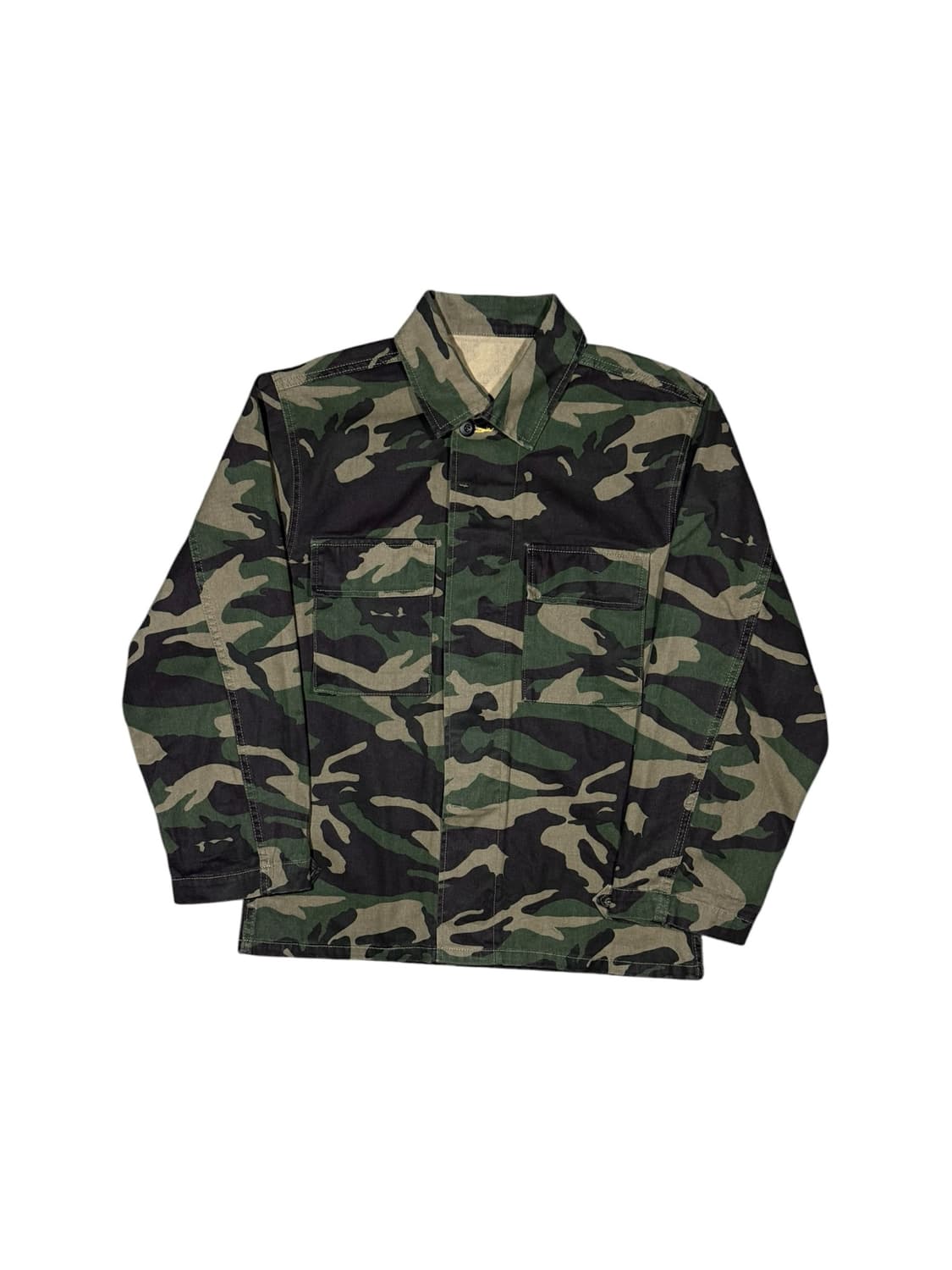 Military 밀리터리 개구리 패턴 투포켓 워크자켓 상품이미지1
