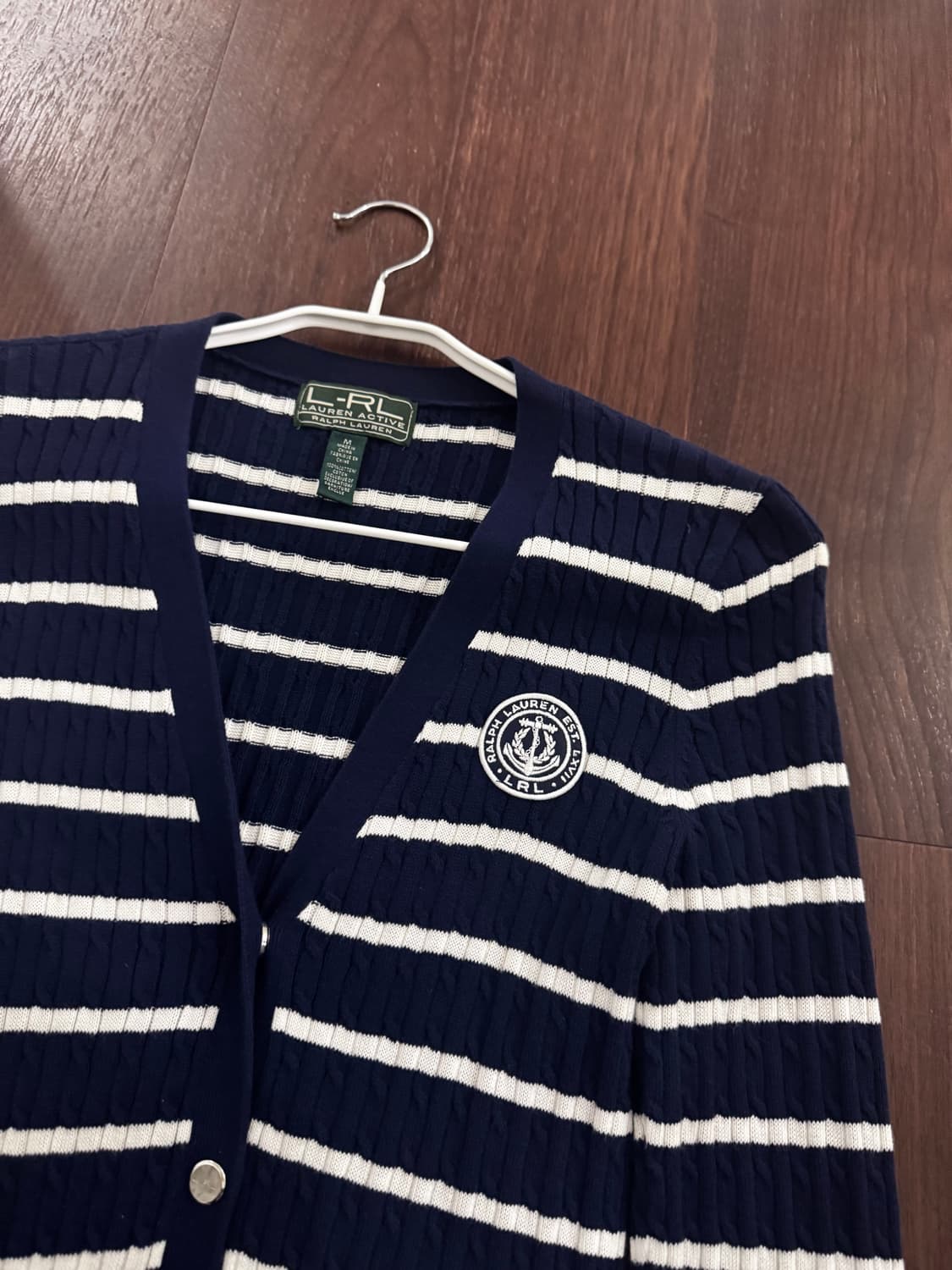 로렌 랄프로렌 스트라이프 니트 가디건 상품이미지2