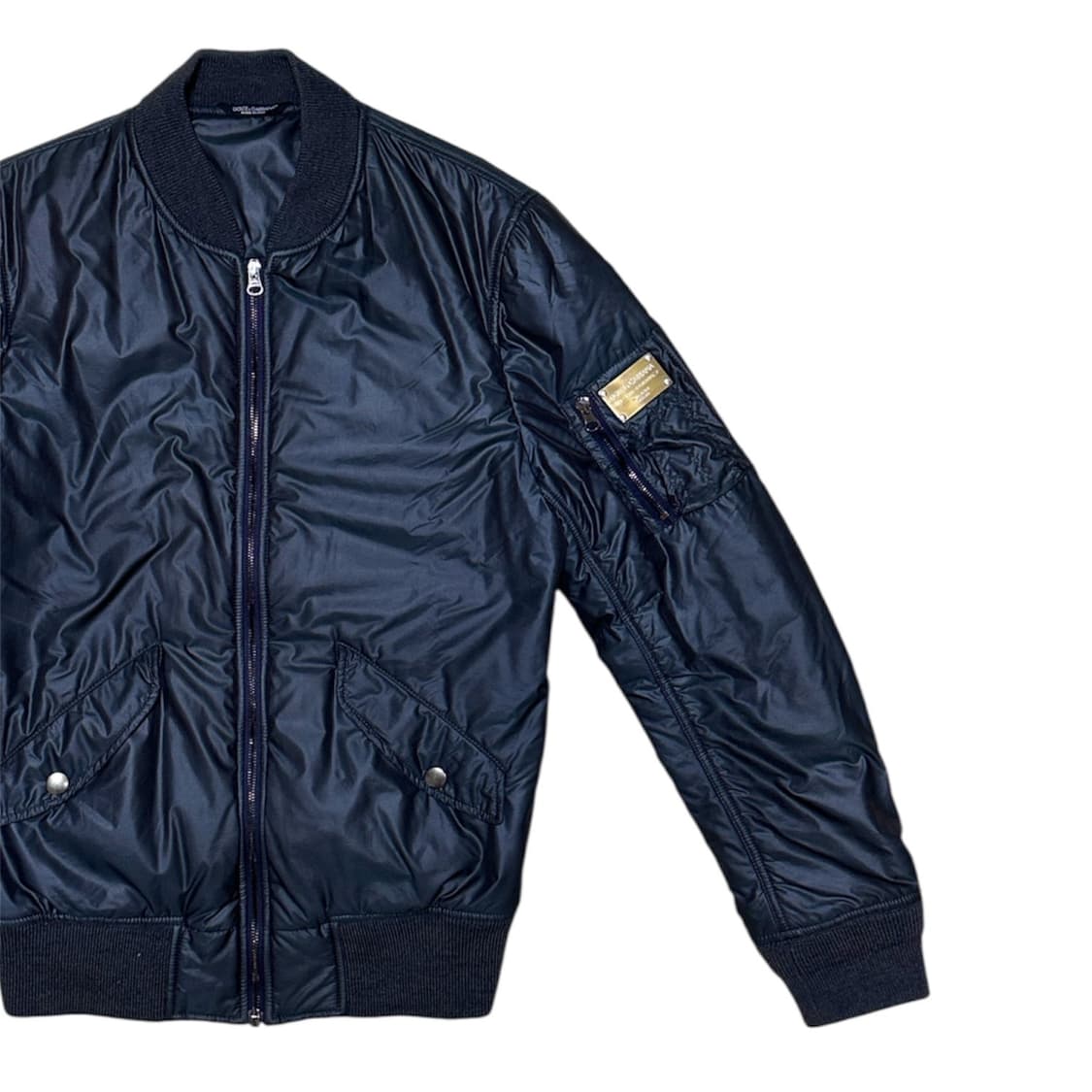 Dolce&Gabbana Logo Plate Bomber Jacket 상품이미지5