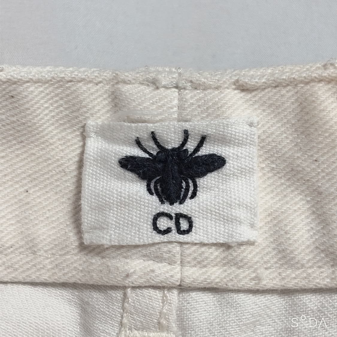 디올 와이드 코튼 면 팬츠 32 상품이미지5