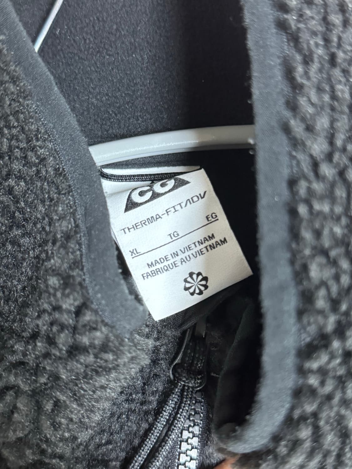 XL) 나이키 acg 캔웰 글레이셔 자켓 블랙 상품이미지3