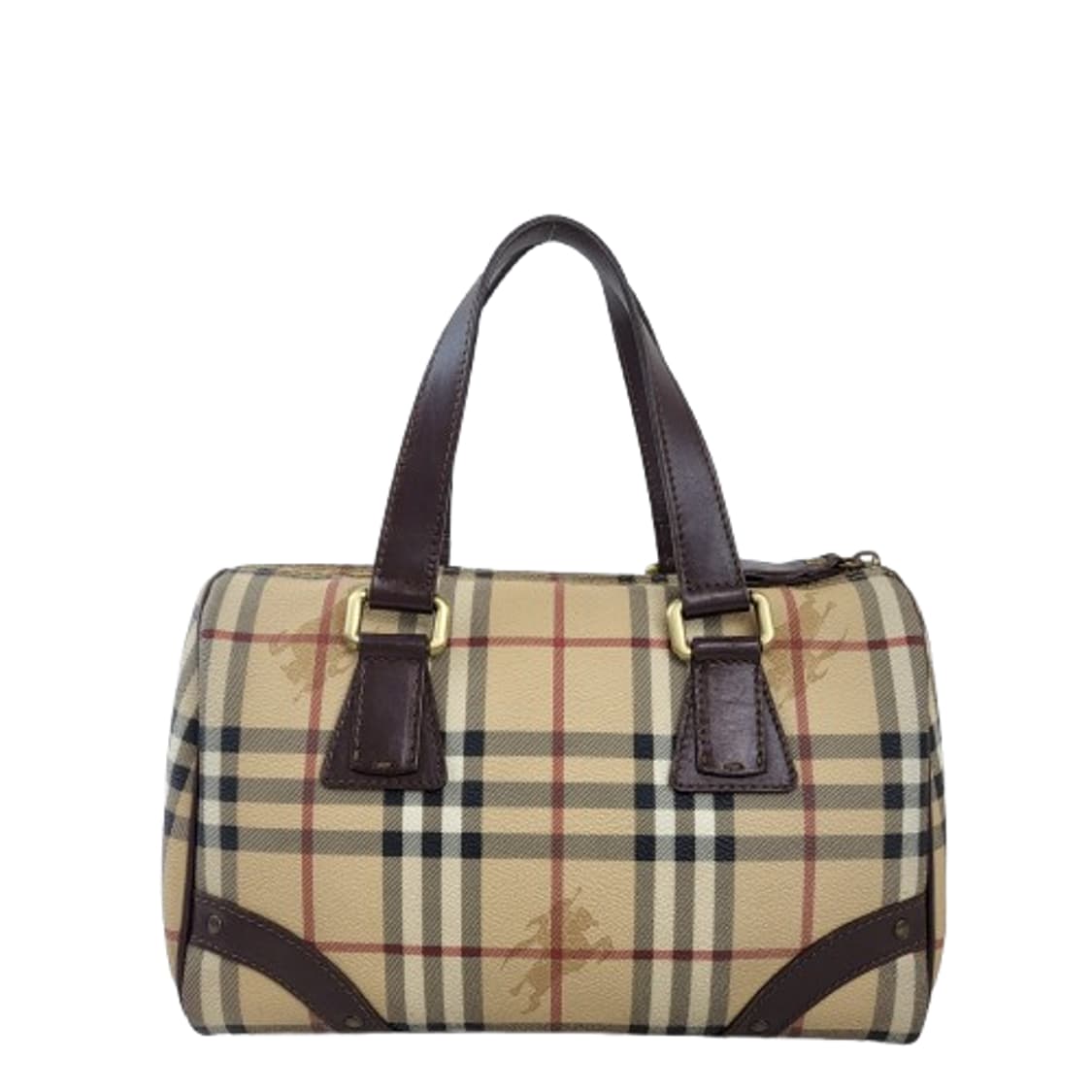 정품 버버리 헤이마켓체크 클래식 토트백 상품이미지8