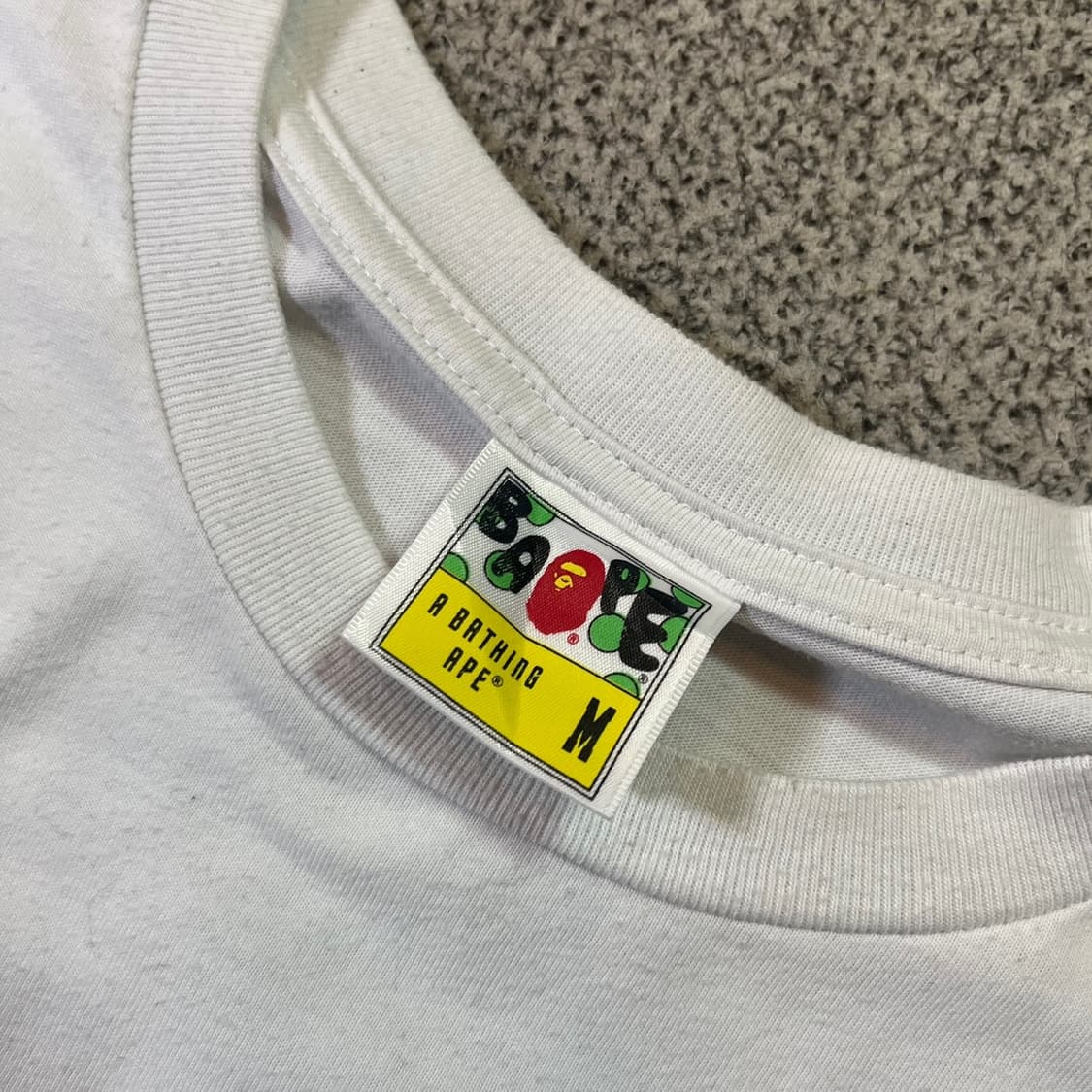 베이프 빅로고 반팔 티셔츠 상품이미지5