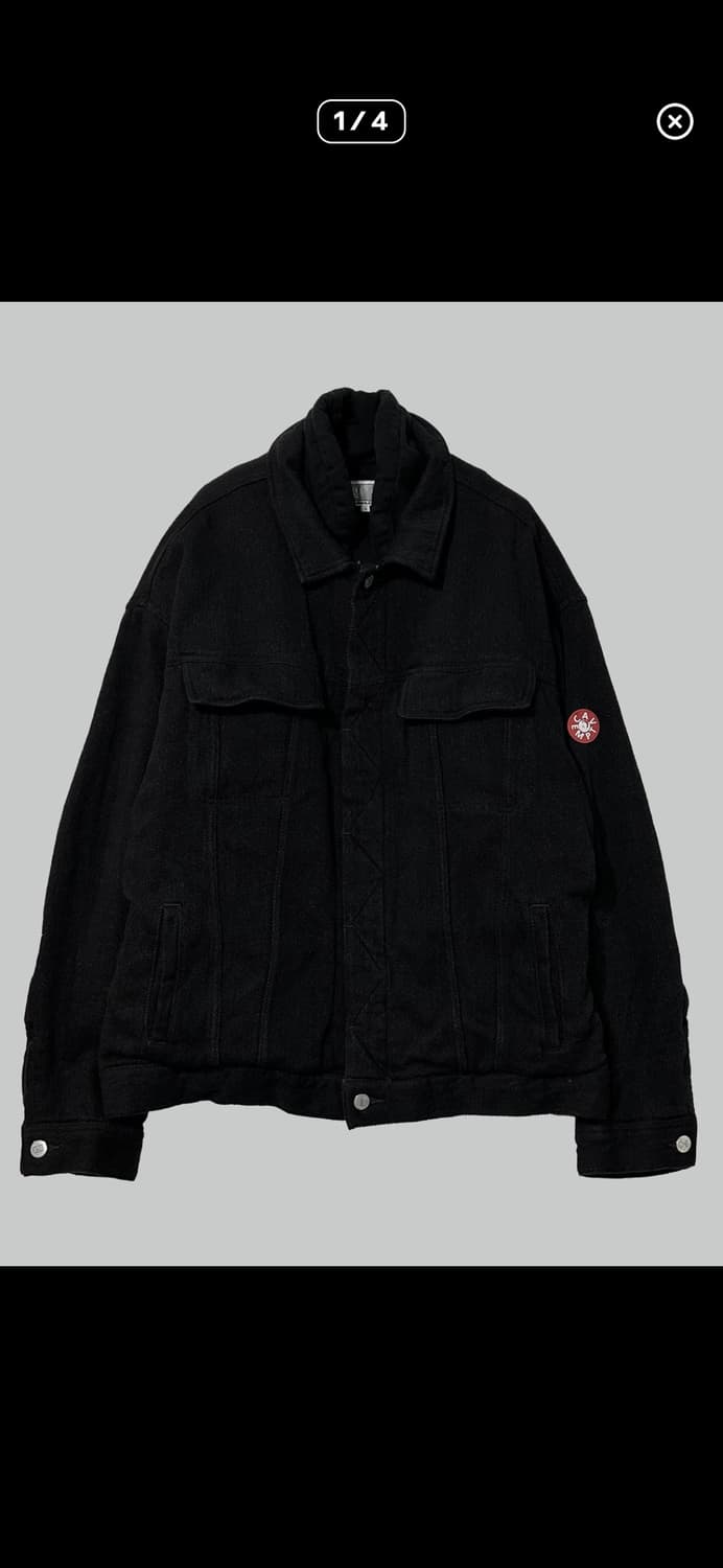 (L) 카브엠트 더블 레이어드 트러커 자켓 상품이미지1