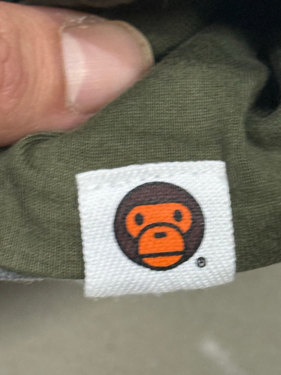 (1+1)2008 니고 시절 진짜 베이프 리버시블 마일로 롱슬리브 티셔츠 상품이미지6