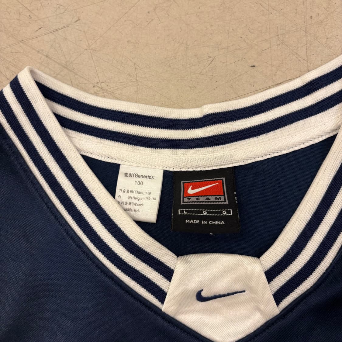 나이키 네이비 농구 져지 상품이미지4
