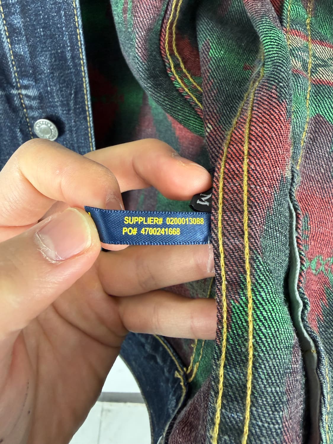 a115) 폴로랄프로렌 빈티지 페이디드 청자켓 상품이미지8