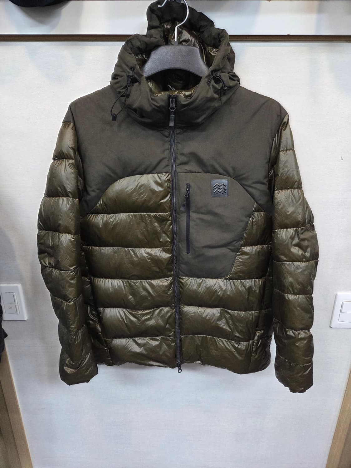 코오롱스포츠 배색 경량패딩 다운자켓 105 상품이미지1