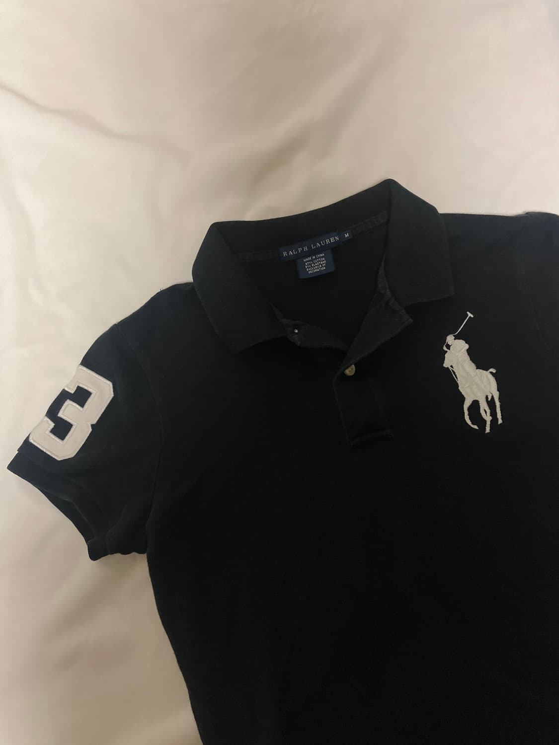 폴로랄프로렌 빅포니 치프키프 카라티 블랙 M 상품이미지1