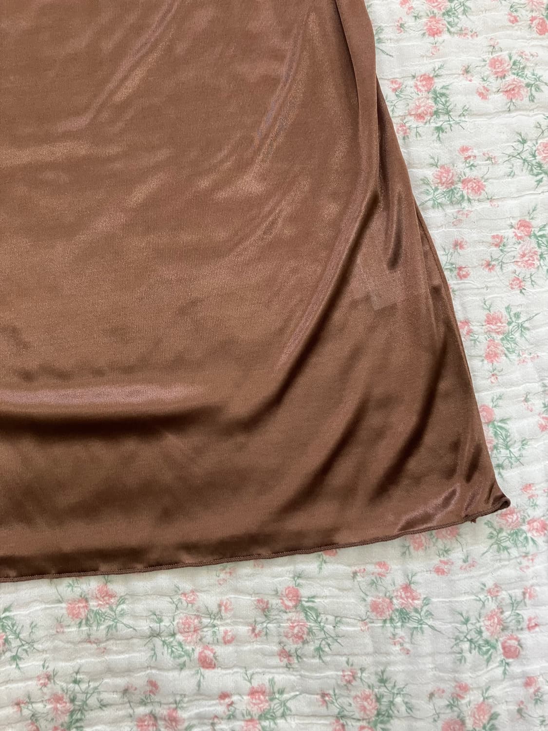 빈티지 브라운 슬립 나시 1135 모리걸 y2k 스트릿 갸루 펑키 일본빈 상품이미지7