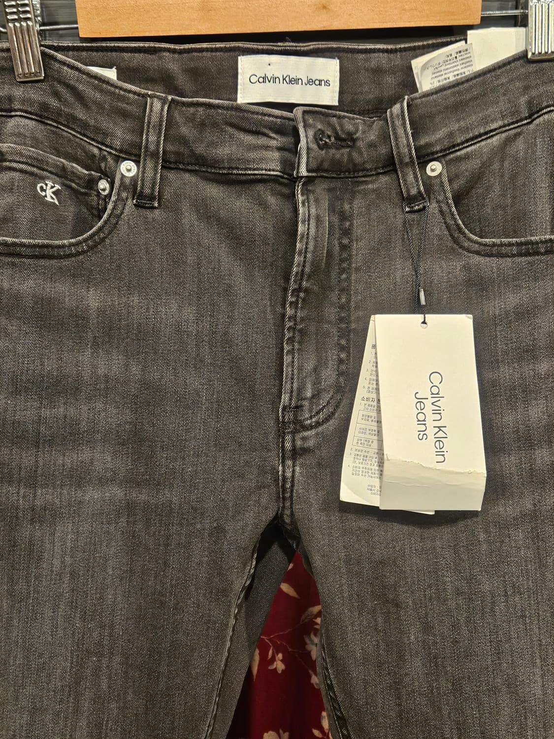 Calvin Klein Jeans 슬림 데님 팬츠 상품이미지2