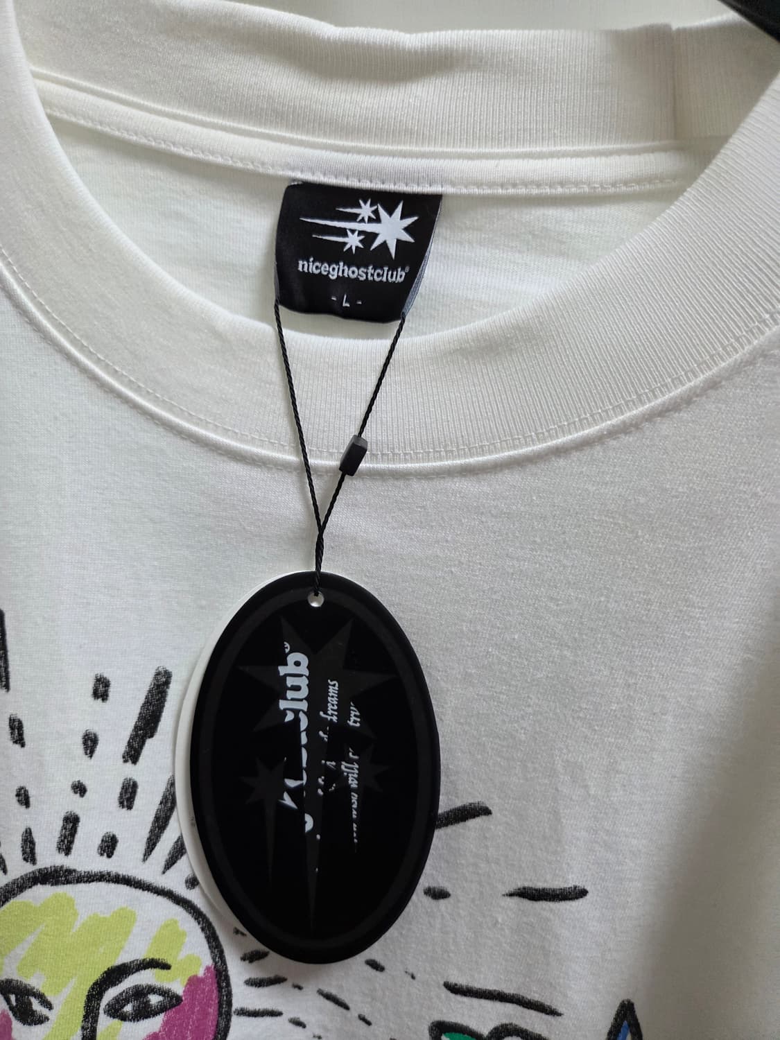 [L]나이스고스트클럽 heavenly unicorn big big tee 상품이미지4