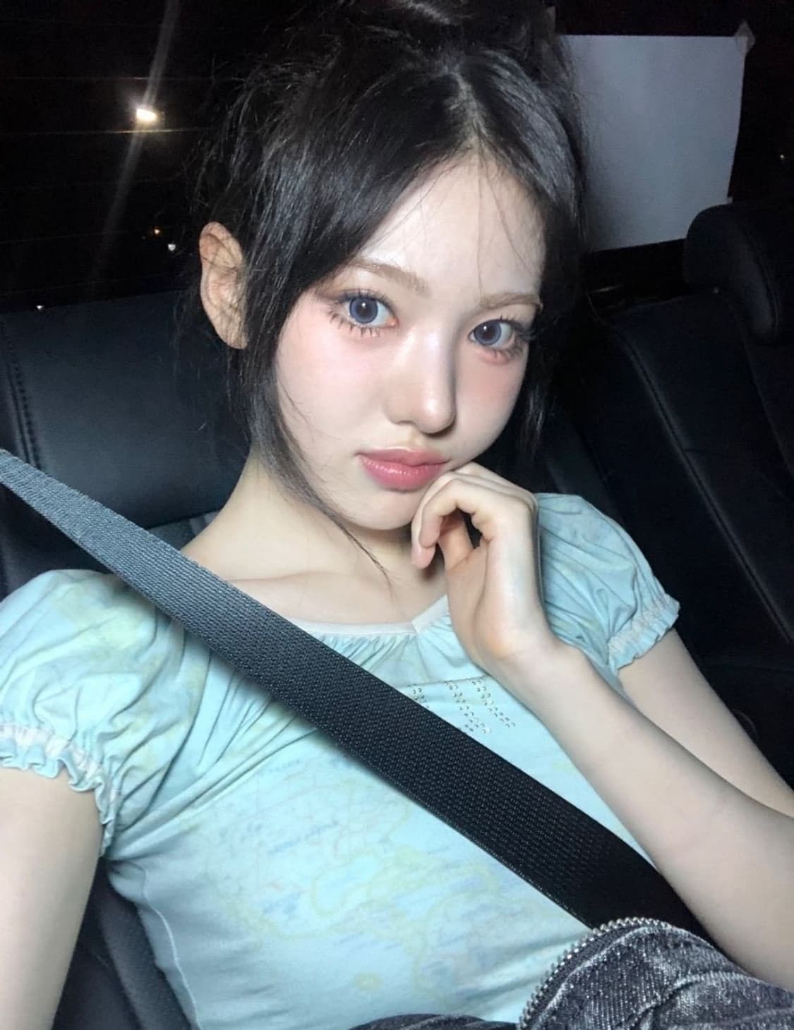 스컬프터 tourist scoop back tee 반팔 키키 수이 착용 상품이미지2
