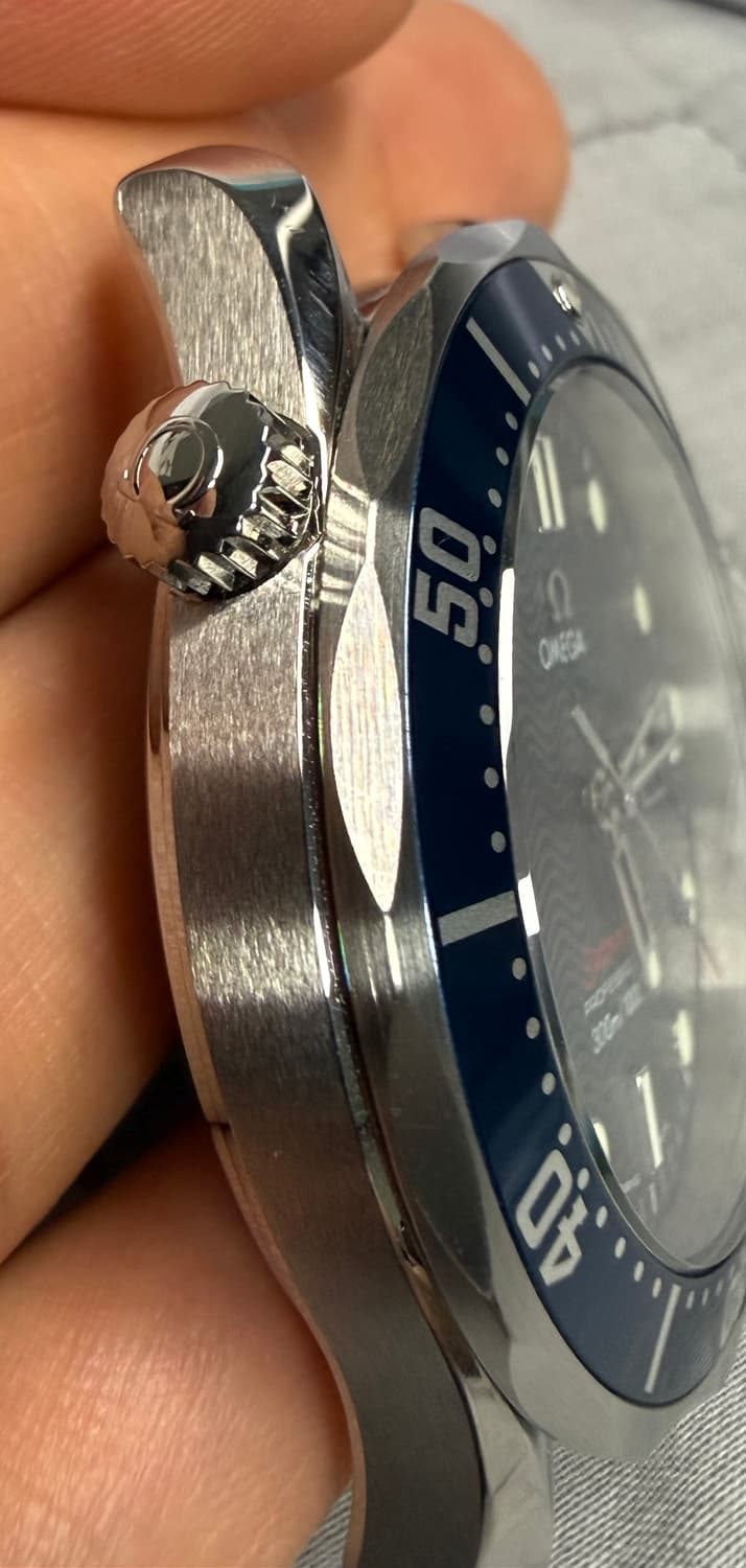 오메가 씨마스터 300 2세대 쿼츠 청판 41mm 상품이미지4