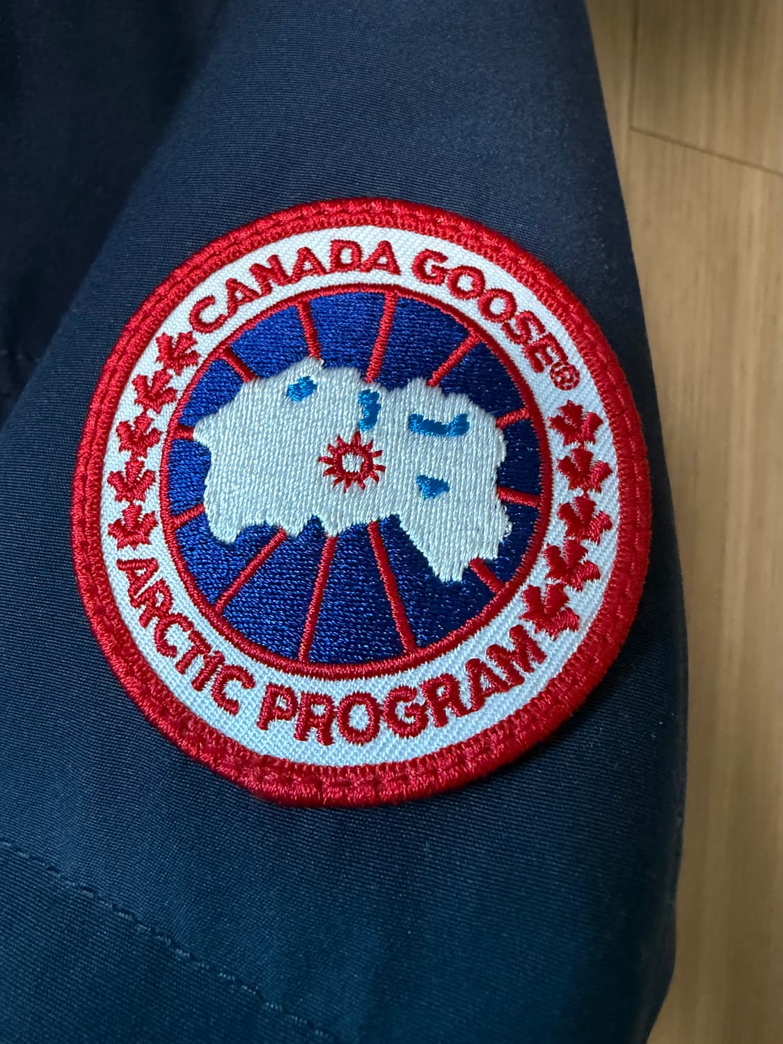 캐나다구스 맥밀란 어드미럴 블루 인터 S 판매합니다. 상품이미지7