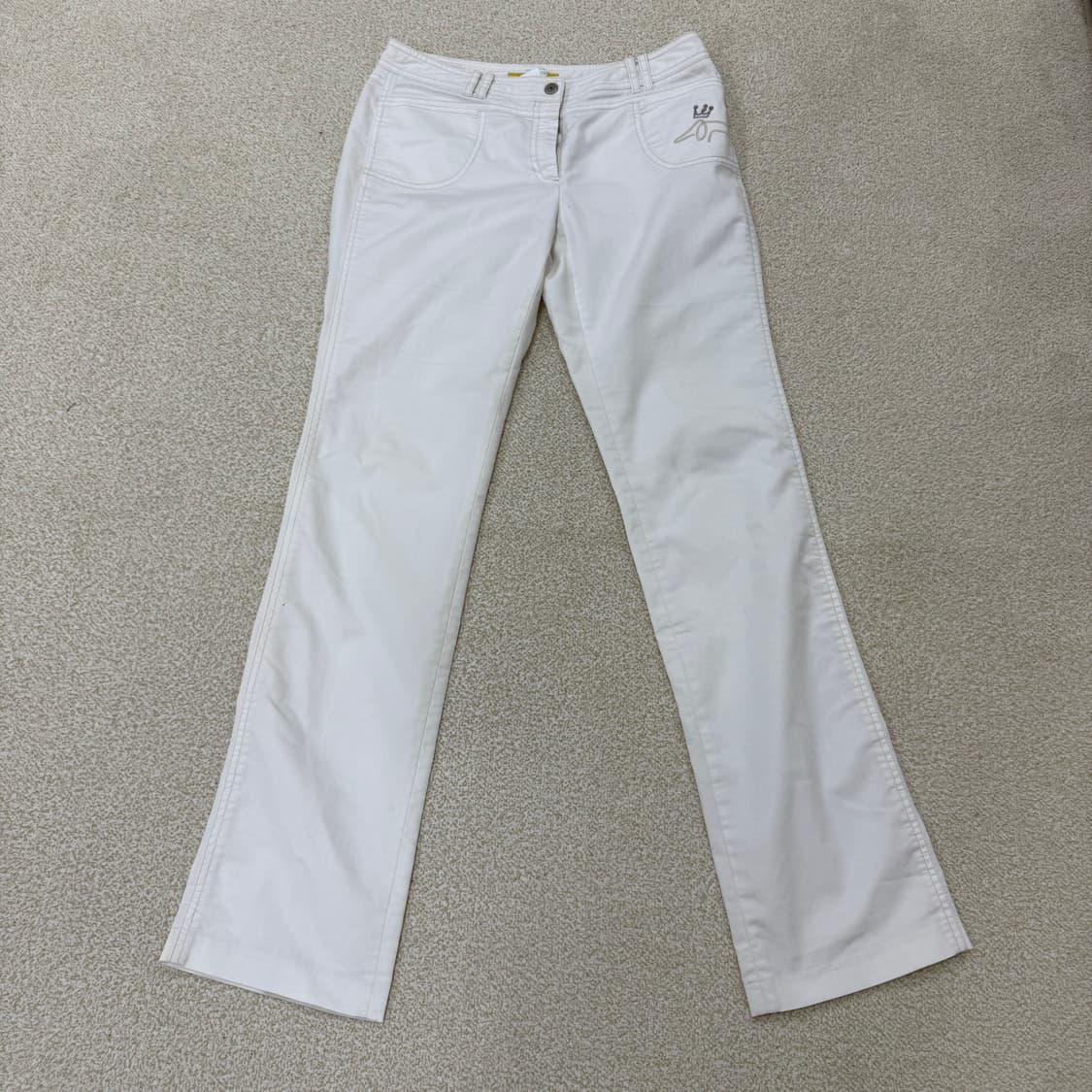 [70] 루이까스텔 여성 화이트 데님팬츠 1231T1 상품이미지1