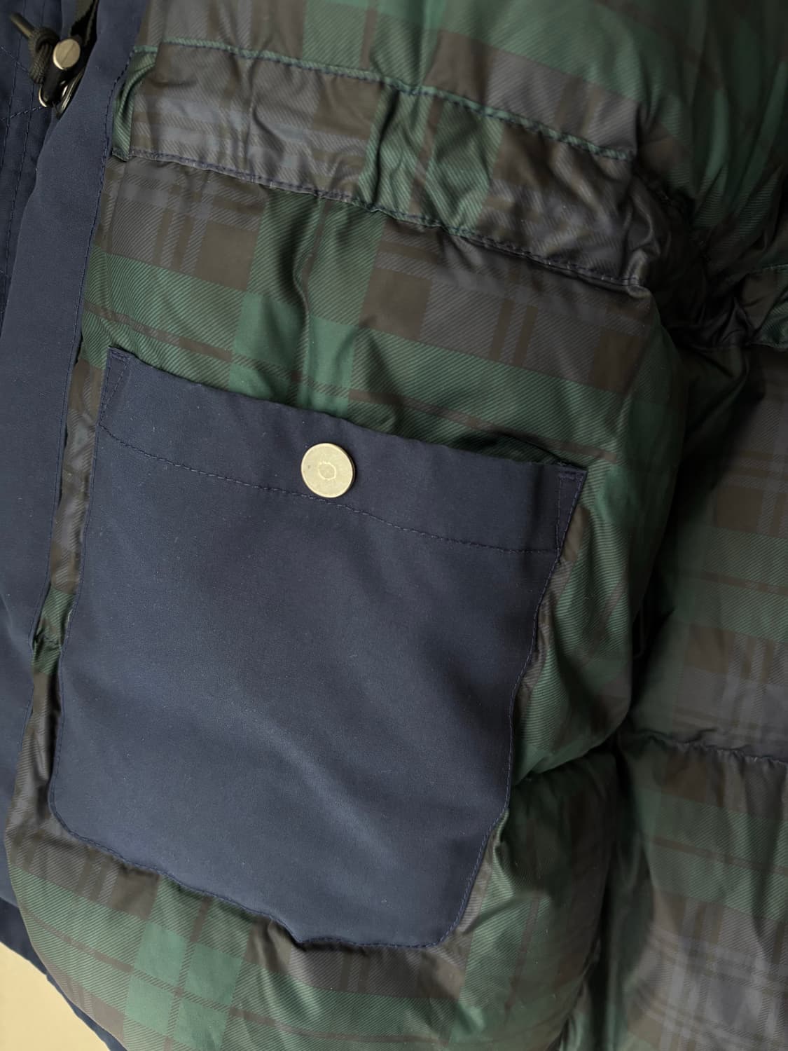 폴로 파카M 네이비색상 (착샷 유) 상품이미지6