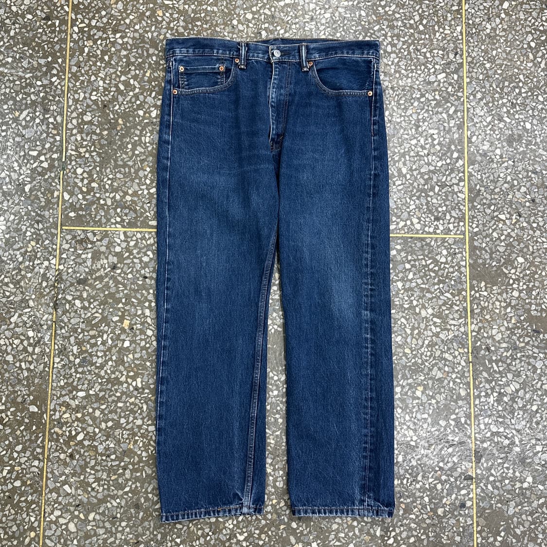리바이스 505 블루 진 데님 팬츠 36 상품이미지1
