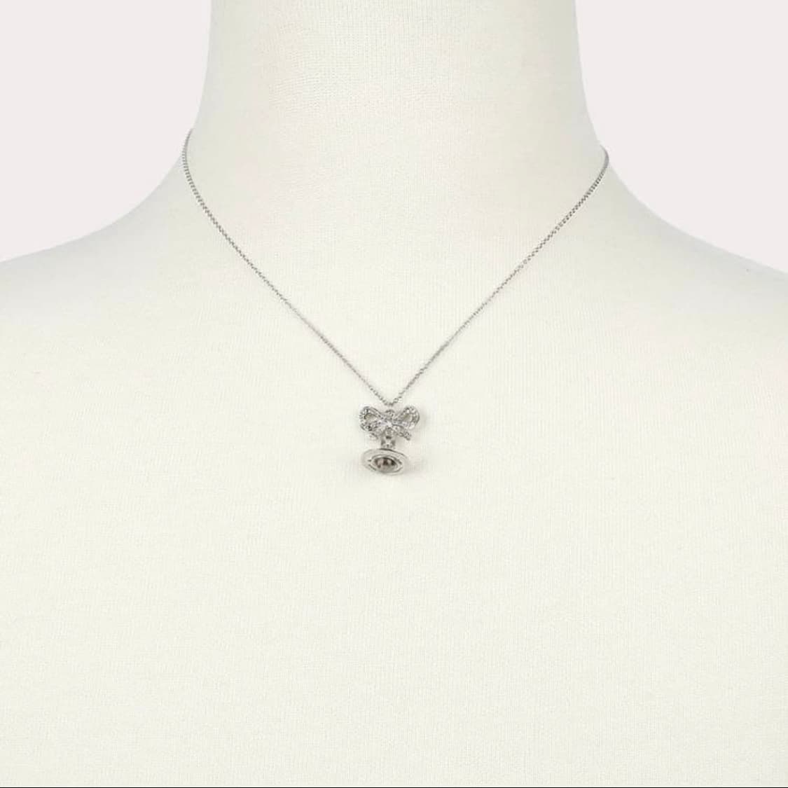 비비안웨스트우드 아카이브 크리스탈 옥타비에 3d orb 팬던트 목걸이 상품이미지2