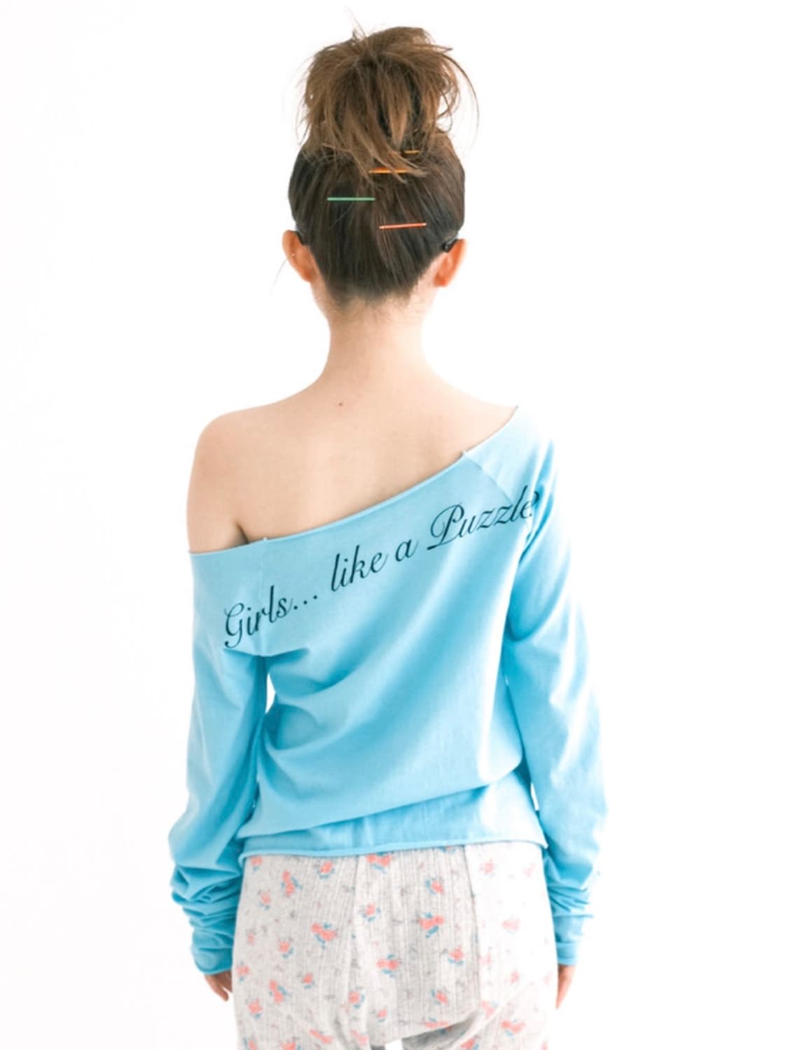샵페어리 cross heart cut out top mint 상품이미지2