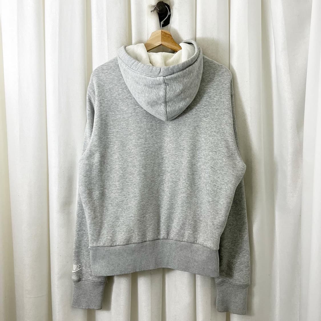 나이키 그레이 빅로고 후드 집업 상품이미지6