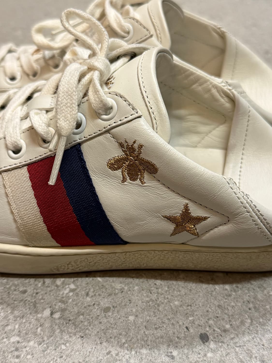 구찌 에이스 스타&꿀벌 스니커즈 34.5 상품이미지4